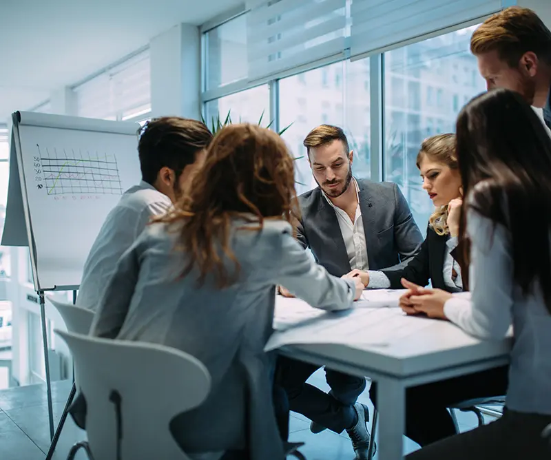 Business planning meeting