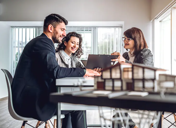 Family estate planning meeting